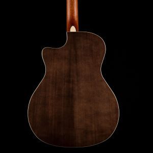 Cort GA-QF Trans Black Burst With Bag