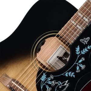 Epiphone Eric Church Hummingbird Dark Studio Cobra Burst