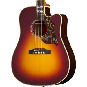 Epiphone Hummingbird Deluxe EC Autumn Burst