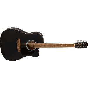 Fender FA-25CE Dreadnought WN Black