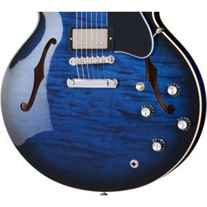 Gibson ES-335 Figured Deep Ocean Burst