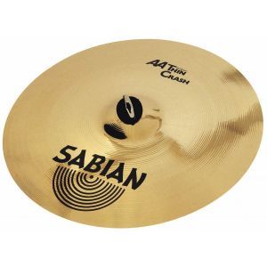 Sabian 16 AA Thin Crash Brilliant