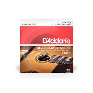 Daddario 11-45 Medium Ball End Gypsy Jazz