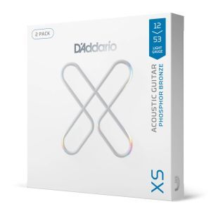 Daddario 12-53 Light XS Phosphor Bronze 2-Pack