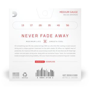 Daddario 13-56 Medium XS 80/20 Bronze Coated