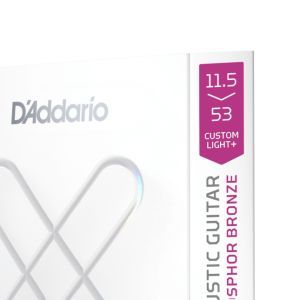 Daddario Custom Light Plus XS Phosphor Bronze 11.5-53
