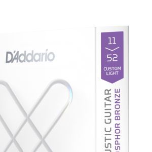 Daddario Custom Light XS Phosphor Bronze 11-52