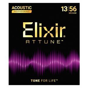 Elixir ATTUNE Phosphor Bronze Medium 13-56
