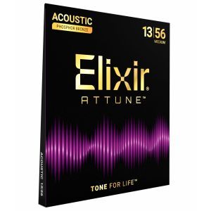 Elixir ATTUNE Phosphor Bronze Medium 13-56