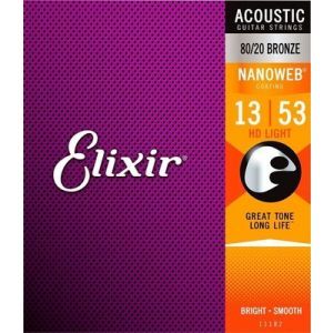 Elixir Nanoweb Acoustic HD 013 053