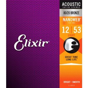 Elixir Nanoweb Acoustic Light 012 053 Elixir Nanoweb Acoustic Light 012 053