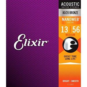 Elixir Nanoweb Acoustic Medium 013 056 Elixir Nanoweb Acoustic Medium 013 056
