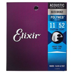 Elixir Polyweb Custom Light Acoustic 11 52