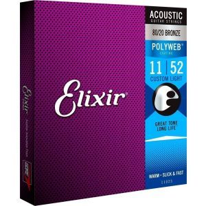 Elixir Polyweb Custom Light Acoustic 11025 Elixir Polyweb Custom Light Acoustic 11025