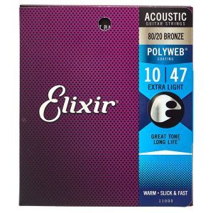 Elixir Polyweb Extra Light Acoustic 10 47
