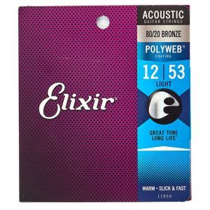 Elixir Polyweb Light Acoustic 12 53 Elixir Polyweb Light Acoustic 12 53