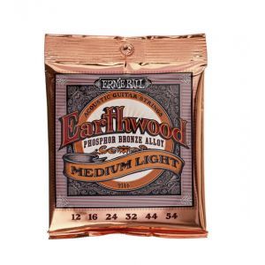 Ernie Ball 2146 Earthwood Phosphor Bronze Medium Light