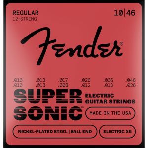 Fender Electric XII Strings Nickel Plated Steel 10-46 Fender Electric XII Strings Nickel Plated Steel 10-46