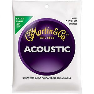 Corzi chitara acustica Martin and Co M 530
