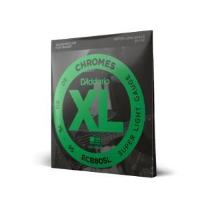 Daddario 40-95 Super Light Super Long Scale XL Chromes