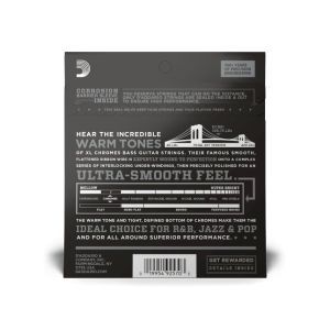 Daddario 45-100 Regular Light Long Scale XL Chromes