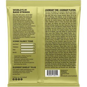 Ernie Ball 2823 Nickel Wound Mammoth Slinky Bass 5 String 55-145
