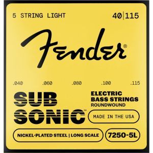 Fender SubSonic 7250-5L NPS Long Scale 040-115 Fender SubSonic 7250-5L NPS Long Scale 040-115