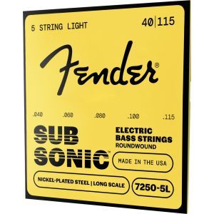 Fender SubSonic 7250-5L NPS Long Scale 040-115