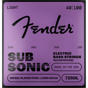 Fender SubSonic 7250L NPS Long Scale 040-100 Fender SubSonic 7250L NPS Long Scale 040-100