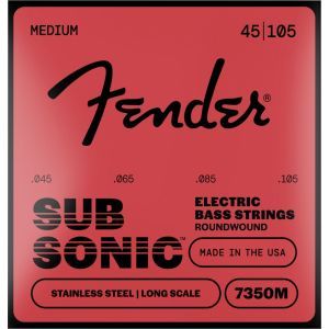 Fender SubSonic 7350M Stainless Steel Long Scale 045-105 Fender SubSonic 7350M Stainless Steel Long Scale 045-105