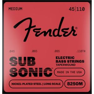 Fender SubSonic 8250M Taperwound NPS Long Scale 45-110 Fender SubSonic 8250M Taperwound NPS Long Scale 45-110