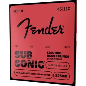 Fender SubSonic 8250M Taperwound NPS Long Scale 45-110