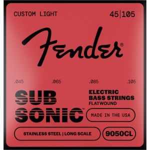 Fender SubSonic 9050CL Flatwound Long Scale 45-105 Fender SubSonic 9050CL Flatwound Long Scale 45-105