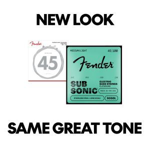 Fender SubSonic 9050L Flatwound Stainless Steel Long Scale 45-100