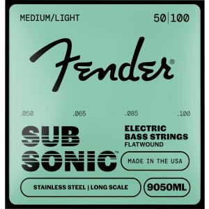 Fender SubSonic 9050ML Flatwound Stainless Steel Longe Scale 50-100 Fender SubSonic 9050ML Flatwound Stainless Steel Longe Scale 50-100