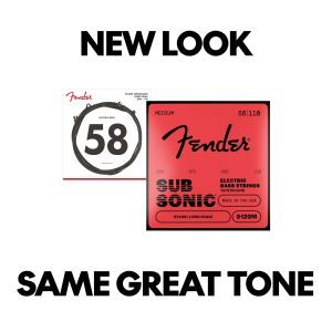 Fender SubSonic 9120M Nylon Tapewound Longe Scale 58-110