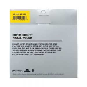 Dunlop Super Bright Nickel 40-100