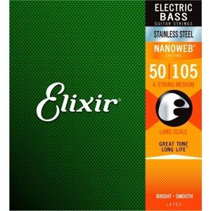 Elixir 14702 Nanoweb Stainless Steel 50-105