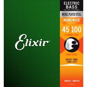 Elixir Nanoweb Long Scale 045 100 Seria 14052