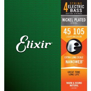 Elixir Nanoweb Medium XLong Scale 045 105 seria 14087
