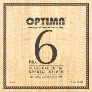 Optima No.6 Special Silver Carbon Medium Tension