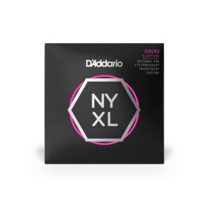 Daddario 09-42 Super Light Double Ball End NYXL