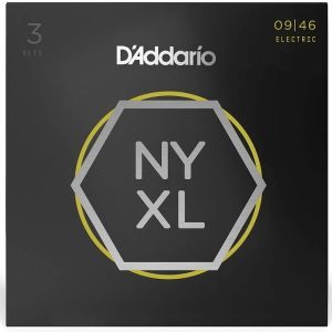 Daddario 09-46 Super Light Top/Regular Bottom NYXL 3-Pack Daddario 09-46 Super Light Top/Regular Bottom NYXL 3-Pack