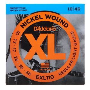 Daddario EXL 110 Nickel Wound Regular Light 10-46 Bulk