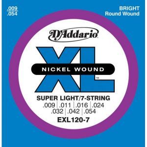 Daddario EXL120 7