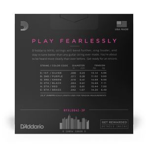 Daddario NYXL0942-3P 3-Pack