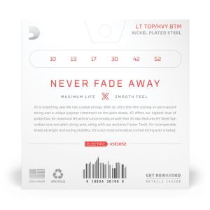 Daddario XSE1052 Nickel Wound Light Top/Hvy Btm 10-52