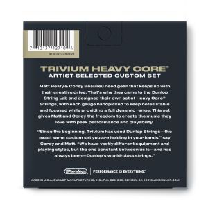 Dunlop TVMN1052 Trivium Strings Lab Series 10-52