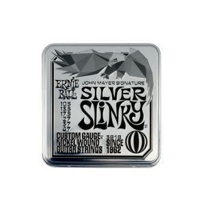 Ernie Ball 3818 John Mayer Silver Slinky Limited 3Pack