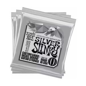 Ernie Ball 3818 John Mayer Silver Slinky Limited 3Pack